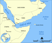 Map: Gulf of Aden